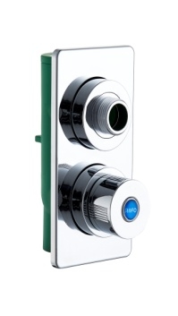 AZ102PPR暗装瓷芯角阀DN25（绿）